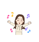 まゆみのアバター（個別スタンプ：14）