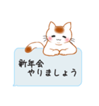 もちもちほっぺのねこ6☆のんべえにゃんこ（個別スタンプ：8）