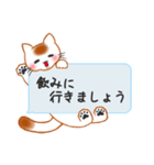 もちもちほっぺのねこ6☆のんべえにゃんこ（個別スタンプ：9）