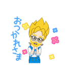 多分3Dスタンプ（個別スタンプ：4）