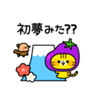 トラ猫年末年始（個別スタンプ：17）