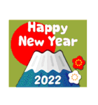 2022富士山で新年の挨拶 その16（個別スタンプ：22）