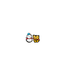子トラ（寅）ちゃんのお正月とクリスマス（個別スタンプ：13）