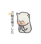 ゆるりとごあいさつ（個別スタンプ：5）