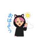 黒ねこ2022（個別スタンプ：5）