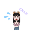 のんちゃんが考えたアバタースタンプ（個別スタンプ：3）