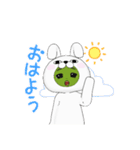 まめラビ（個別スタンプ：3）