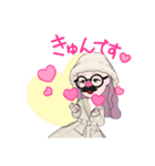 Lucky Happy Sticker Winter（個別スタンプ：6）