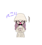Lucky Happy Sticker Winter（個別スタンプ：11）