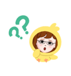 可愛い～返事（個別スタンプ：1）