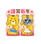 とらねこの新年のご挨拶（個別スタンプ：10）
