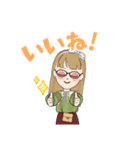 ちょっと可愛いアバタースタンプ（個別スタンプ：8）