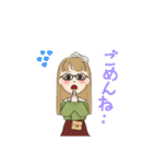 ちょっと可愛いアバタースタンプ（個別スタンプ：14）