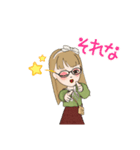 ちょっと可愛いアバタースタンプ（個別スタンプ：15）