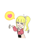 かわいいアバタースタンプ1（個別スタンプ：11）