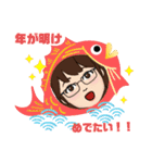 ライン年賀（個別スタンプ：12）