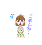 お姉さんのスタンプ1（個別スタンプ：40）