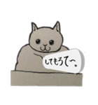 じゃっかん筋肉質なヌコ（個別スタンプ：22）