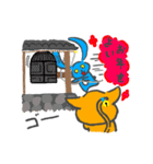 兎と猫の正月（個別スタンプ：21）