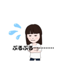 スタンプ女の子（個別スタンプ：22）