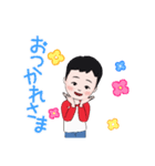 春の男の子スタンプDX（個別スタンプ：4）