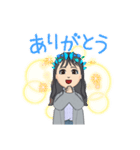 蝶々女子（個別スタンプ：2）