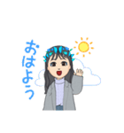 蝶々女子（個別スタンプ：5）