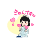 私のスタンプgirl1（個別スタンプ：6）