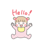 おだんごメグちゃん（個別スタンプ：2）