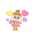 プリン人間（個別スタンプ：3）