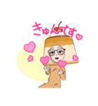 プリン人間（個別スタンプ：6）