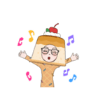 プリン人間（個別スタンプ：16）