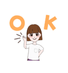 アバター 女の子（個別スタンプ：1）