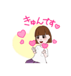 アバター 女の子（個別スタンプ：6）