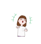 アバター 女の子（個別スタンプ：7）