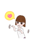 アバター 女の子（個別スタンプ：16）