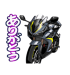 400ccスポーツバイク3(車バイクシリーズ)（個別スタンプ：37）