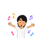 わたしの白いスタンプ帳1（個別スタンプ：13）