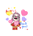 Lucky Happy Sticker  New Year（個別スタンプ：3）
