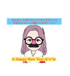 Lucky Happy Sticker  New Year（個別スタンプ：15）