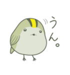 小鳥3羽（個別スタンプ：15）