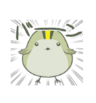 小鳥3羽（個別スタンプ：34）
