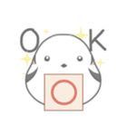 小鳥3羽（個別スタンプ：35）