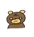 足の短い熊（個別スタンプ：26）