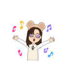 制服女子のアバタースタンプ（個別スタンプ：13）