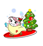 プノンちゃん ☆ Happy Christmas（個別スタンプ：16）