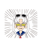白髪JKスタンプ（個別スタンプ：12）