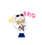 白髪JKスタンプ（個別スタンプ：16）