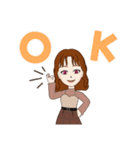 大学女子  アバター（個別スタンプ：1）