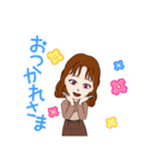 大学女子  アバター（個別スタンプ：4）